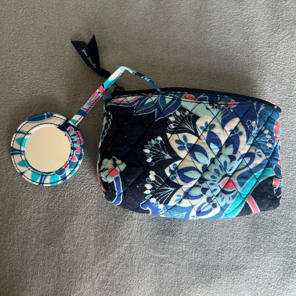Vera Bradley Cosmetics Bag. Never used.